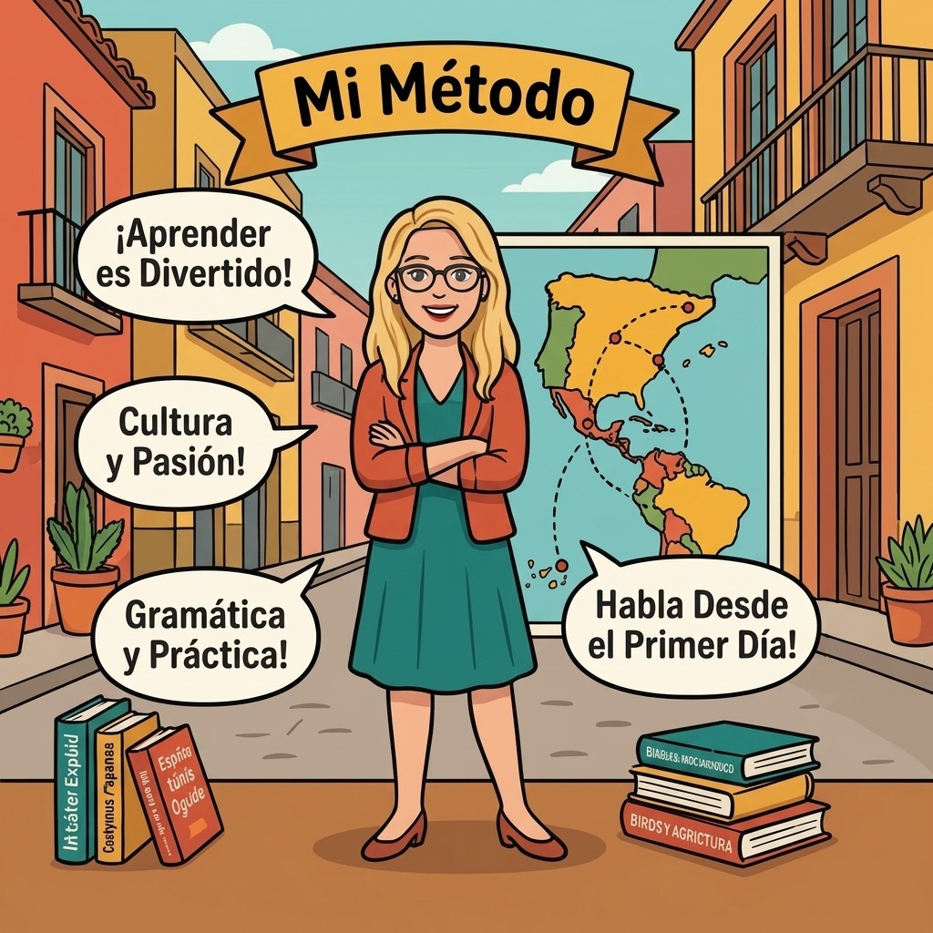 Illustration de la méthode d'enseignement de Marisela